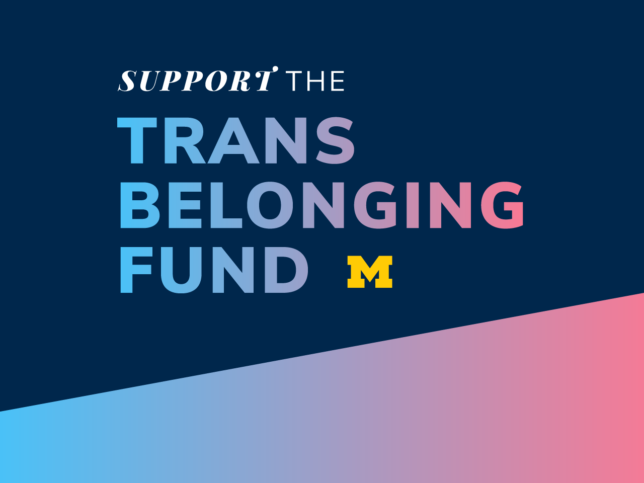 Support the Trans Belonging Fund