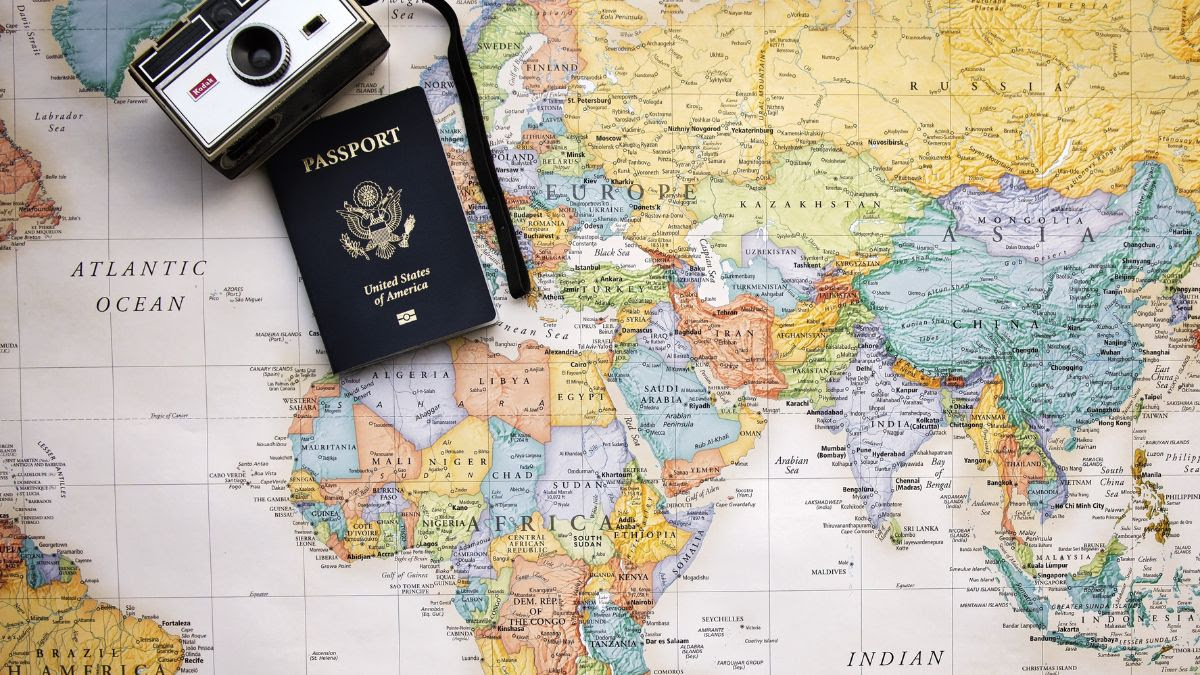 Map and passport