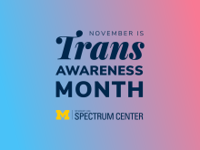 November is Trans Awareness Month