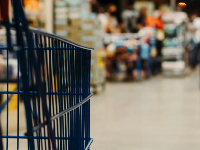 Grocery store scene