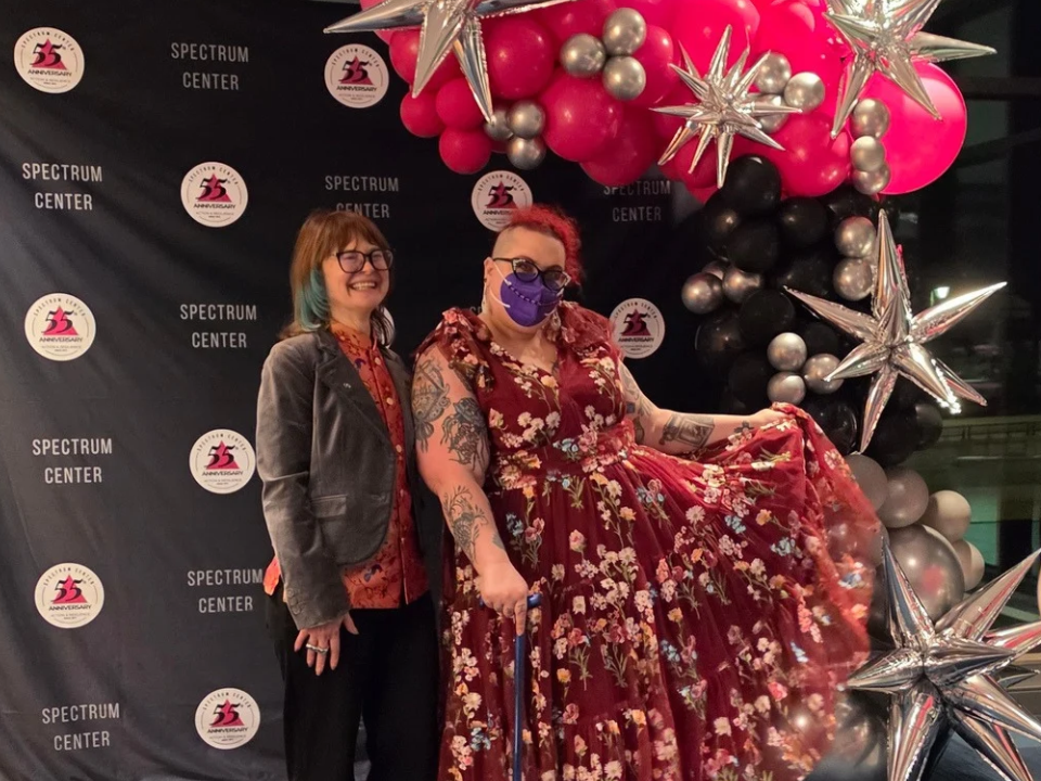 Guests arrive in style at the Spectrum Center 55th Anniversary Gayla